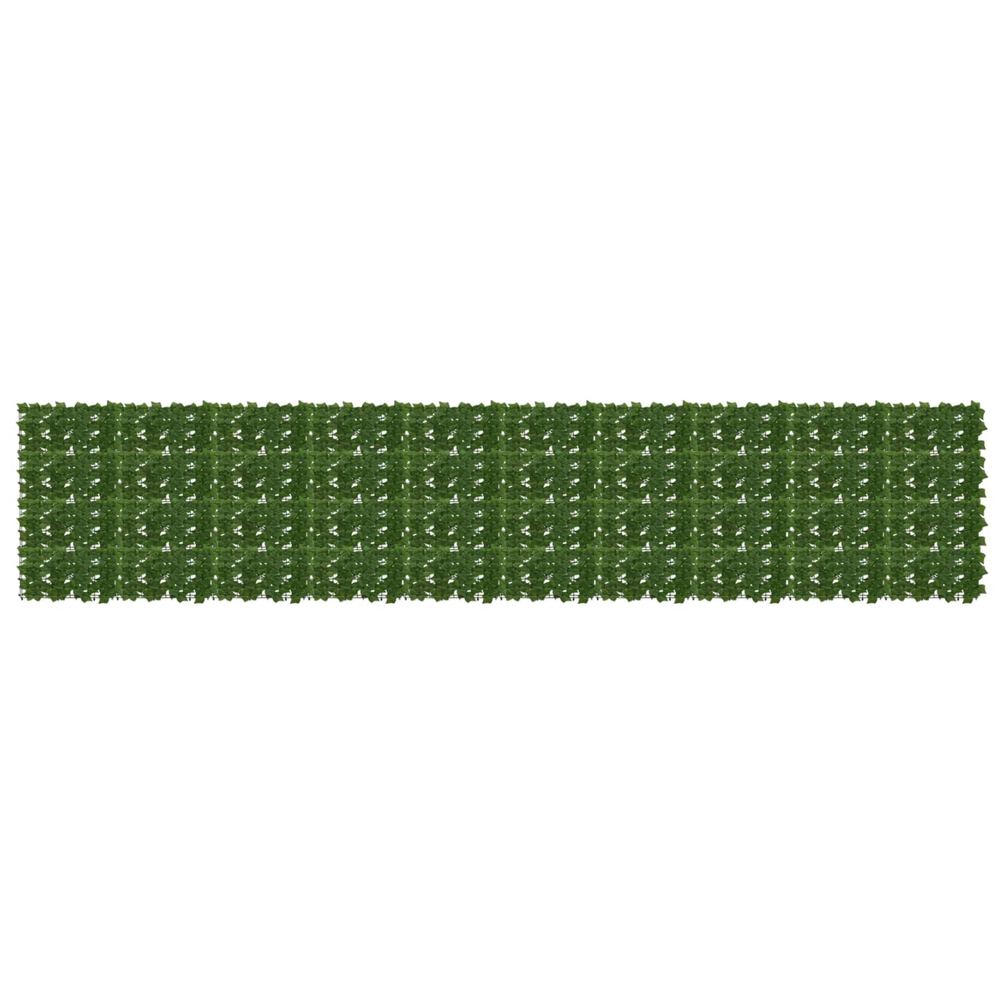 Balcony Screen with Leaves Green 500 x 100 cm