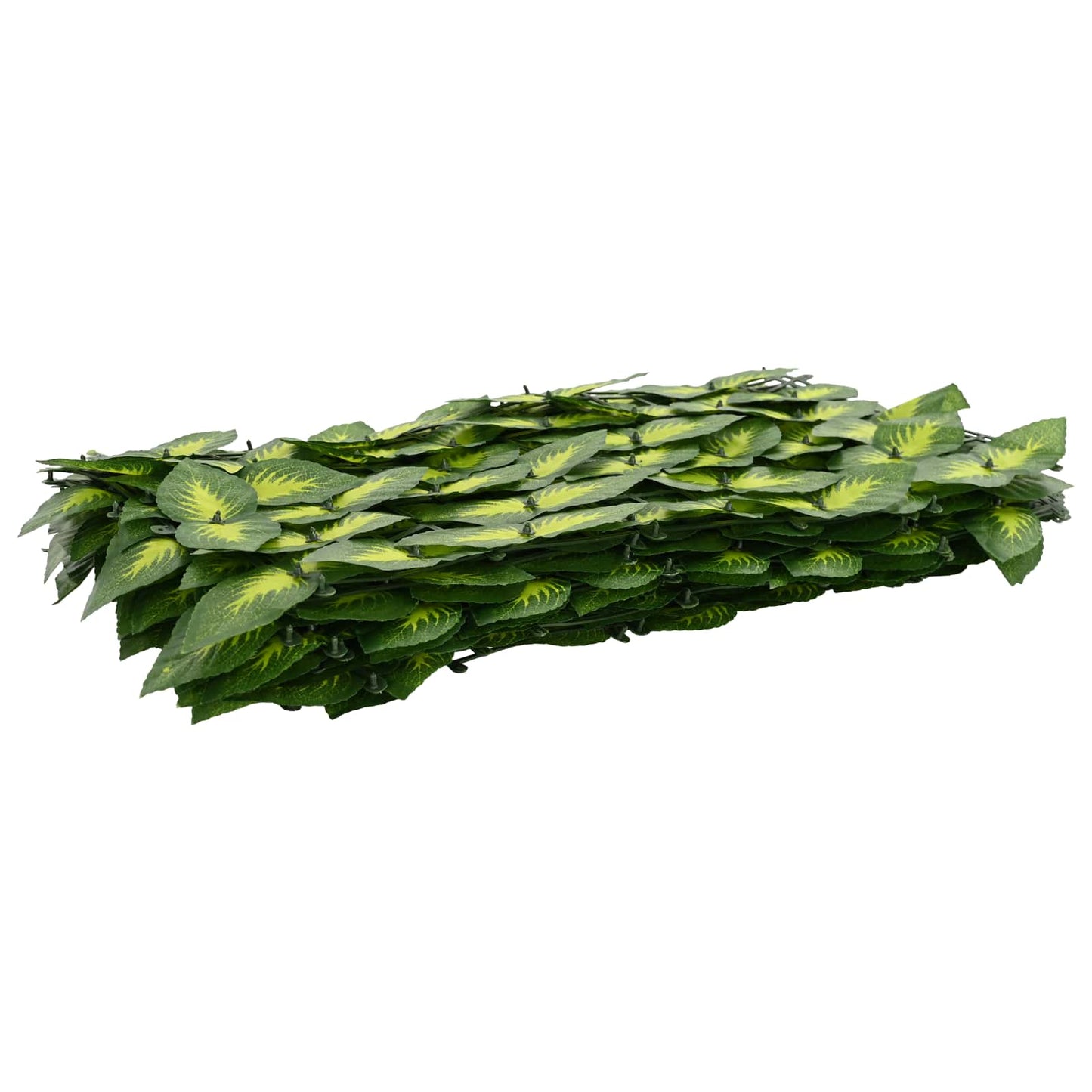 Balcony Screen with Leaves Green and Yellow 200 x 150 cm