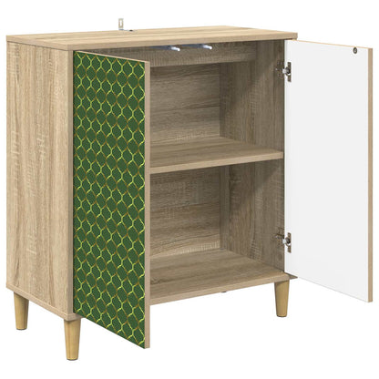 Sideboard GELEEN Sonoma 69 x 33 x 75 cm Engineered Wood