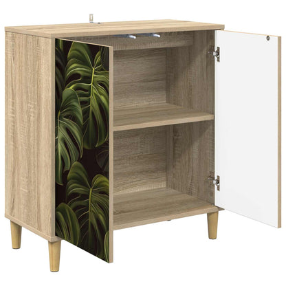 Sideboard ELBURG Sonoma 69 x 33 x 75 cm Engineered Wood