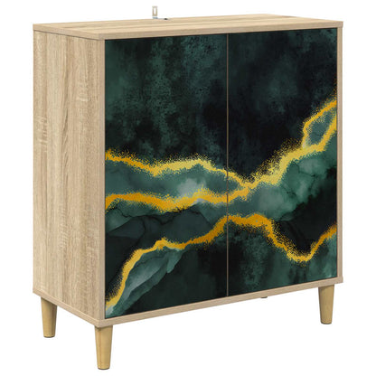 Sideboard WIJHE Sonoma 69 x 33 x 75 cm Engineered Wood