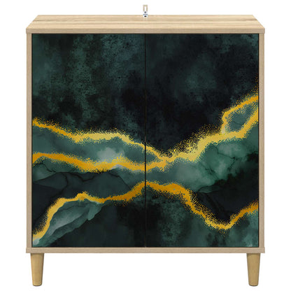Sideboard WIJHE Sonoma 69 x 33 x 75 cm Engineered Wood
