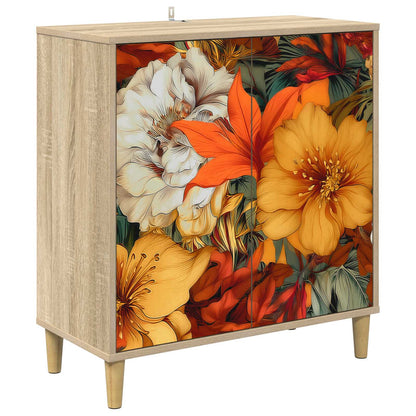 Sideboard GENNEP Sonoma 69 x 33 x 75 cm Engineered Wood