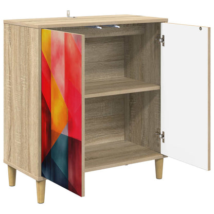 Sideboard HEESCH Sonoma 69 x 33 x 75 cm Engineered Wood