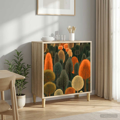 Sideboard ZAANDAM Sonoma 69 x 33 x 75 cm Engineered Wood
