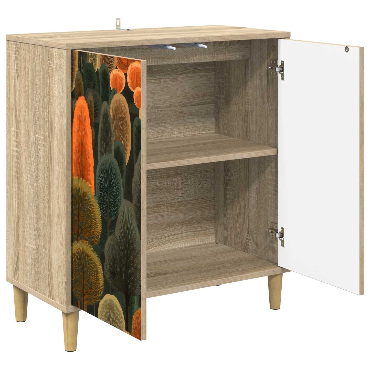 Sideboard ZAANDAM Sonoma 69 x 33 x 75 cm Engineered Wood