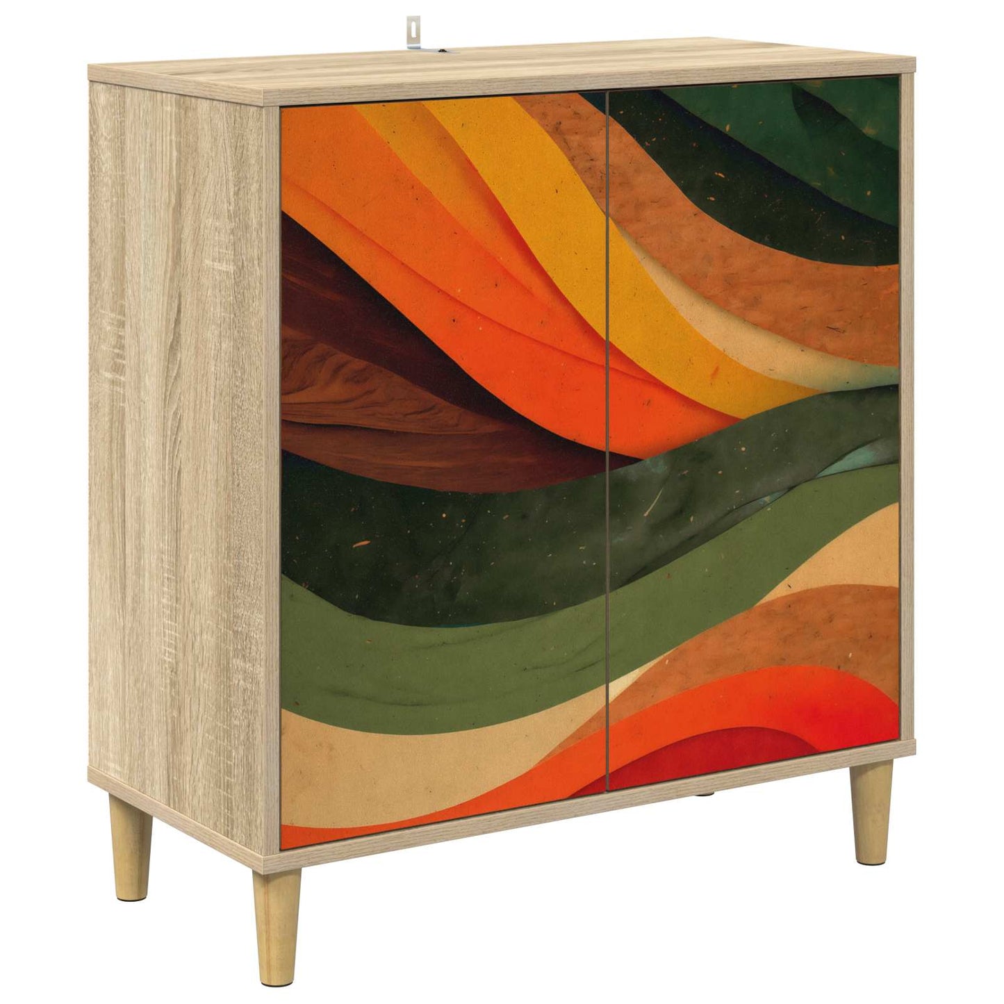 Sideboard BONN Sonoma 69 x 33 x 75 cm Engineered Wood