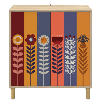 Sideboard ESSEN Sonoma 69 x 33 x 75 cm Engineered Wood
