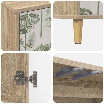 Sideboard GOTHA Sonoma 69 x 33 x 75 cm Engineered Wood
