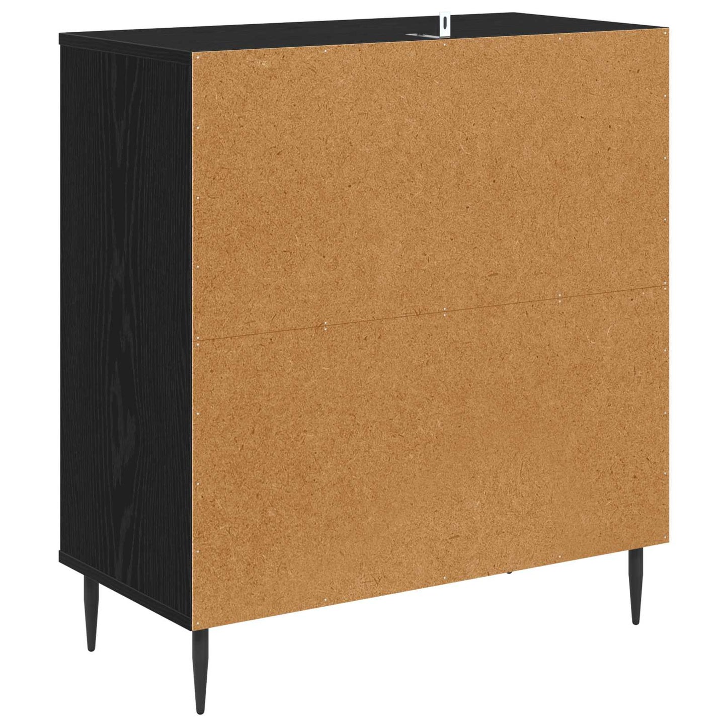 Sideboard WIJHE Black Oak 69 x 33 x 76 cm Engineered Wood