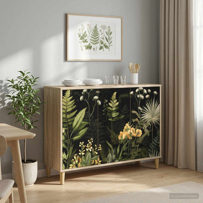 Sideboard RHENEN Sonoma 102 x 33 x 75 cm Engineered Wood