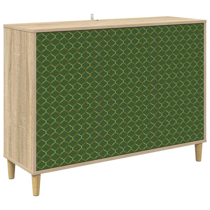 Sideboard GELEEN Sonoma 102 x 33 x 75 cm Engineered Wood