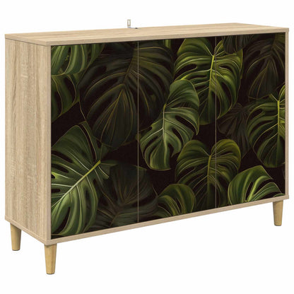 Sideboard ELBURG Sonoma 102 x 33 x 75 cm Engineered Wood