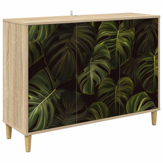 Sideboard ELBURG Sonoma 102 x 33 x 75 cm Engineered Wood