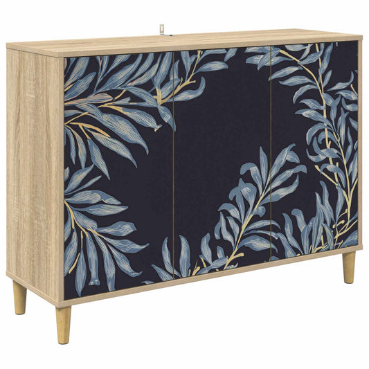 Sideboard DOKKUM Sonoma 102 x 33 x 75 cm Engineered Wood