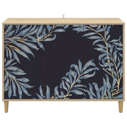 Sideboard DOKKUM Sonoma 102 x 33 x 75 cm Engineered Wood