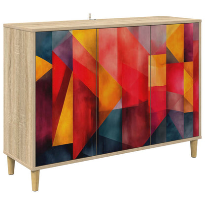 Sideboard HEESCH Sonoma 102 x 33 x 75 cm Engineered Wood