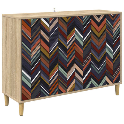 Sideboard OMMEN Sonoma 102 x 33 x 75 cm Engineered Wood