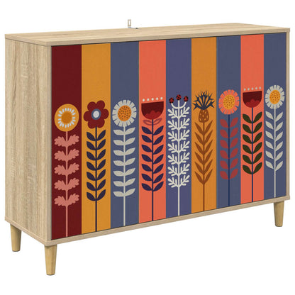 Sideboard ESSEN Sonoma 102 x 33 x 75 cm Engineered Wood