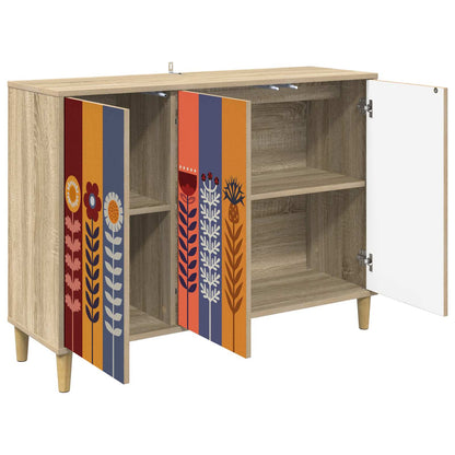 Sideboard ESSEN Sonoma 102 x 33 x 75 cm Engineered Wood