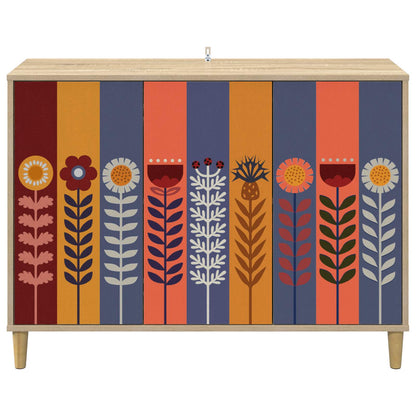 Sideboard ESSEN Sonoma 102 x 33 x 75 cm Engineered Wood
