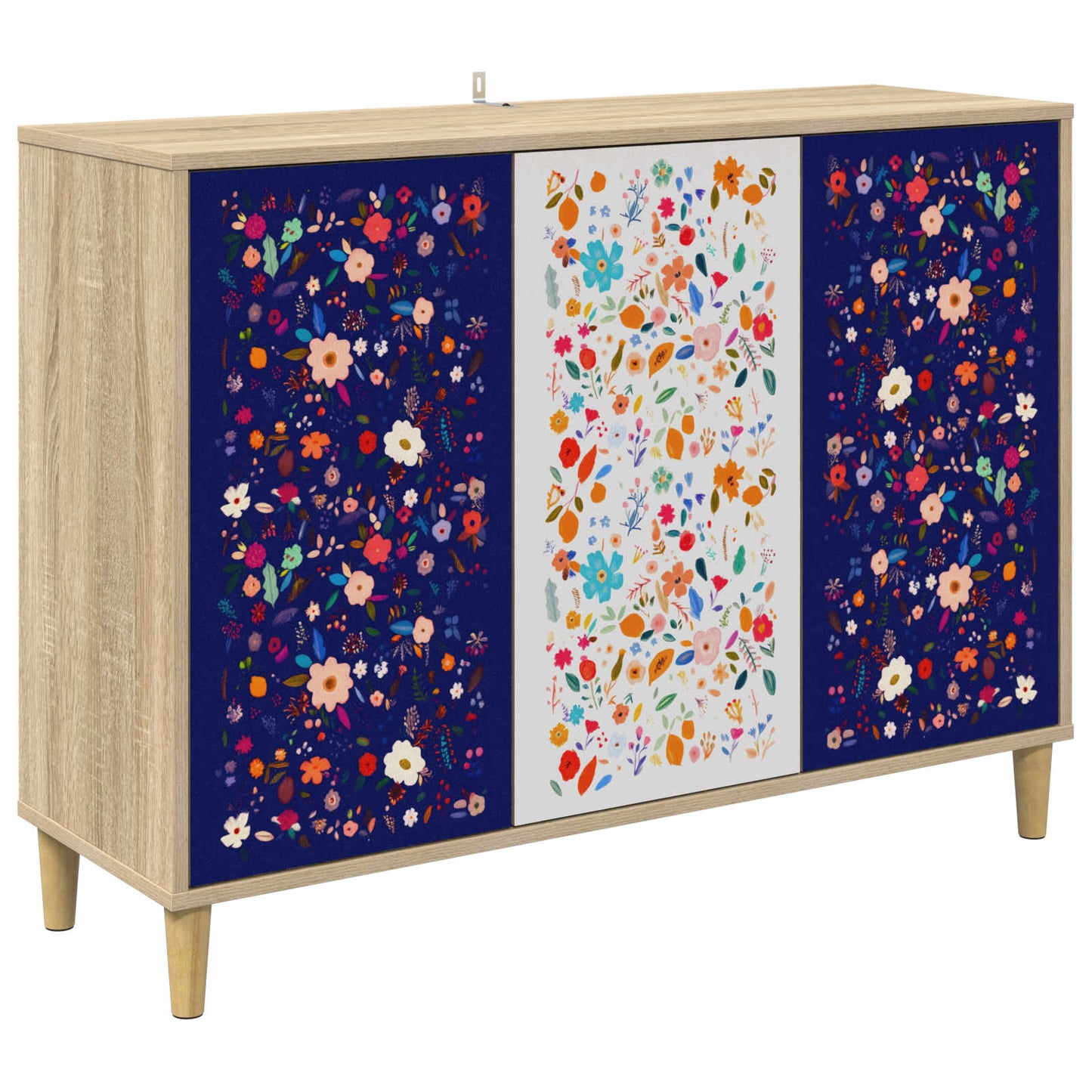 Sideboard MAINZ Sonoma 102 x 33 x 75 cm Engineered Wood