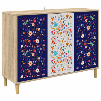 Sideboard MAINZ Sonoma 102 x 33 x 75 cm Engineered Wood
