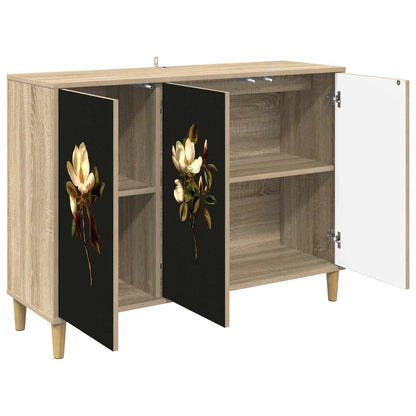 Sideboard BREMEN Sonoma 102 x 33 x 75 cm Engineered Wood