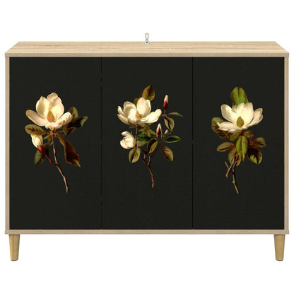 Sideboard BREMEN Sonoma 102 x 33 x 75 cm Engineered Wood