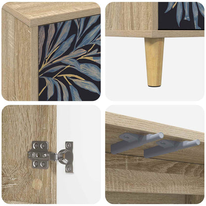 TV Cabinet DOKKUM 69 x 33 x 50 cm Sonoma Engineered Wood