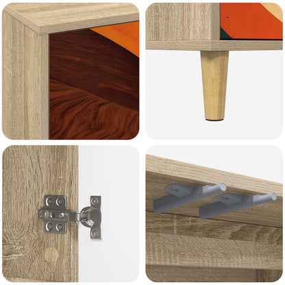 TV Cabinet BONN 69 x 33 x 50 cm Sonoma Engineered Wood