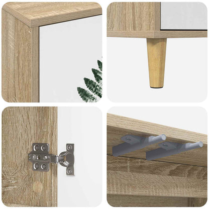 TV Cabinet HANAU 69 x 33 x 50 cm Sonoma Engineered Wood
