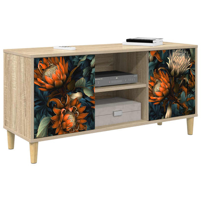 TV Cabinet LOCHEM 102 x 33 x 50 cm Sonoma Engineered Wood