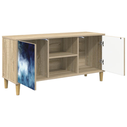 TV Cabinet RAALTE 102 x 33 x 50 cm Sonoma Engineered Wood