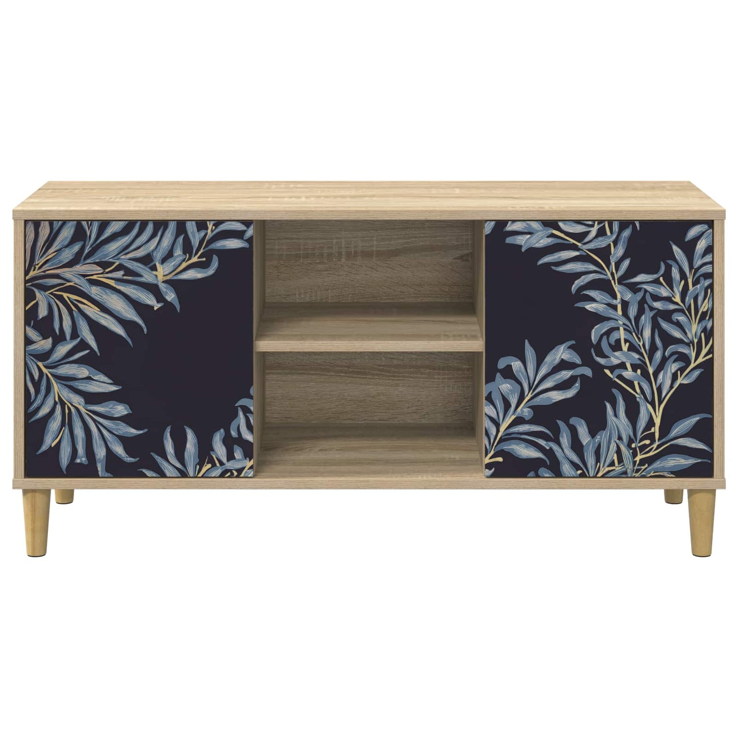 TV Cabinet DOKKUM 102 x 33 x 50 cm Sonoma Engineered Wood