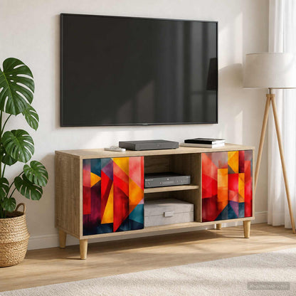 TV Cabinet HEESCH 102 x 33 x 50 cm Sonoma Engineered Wood