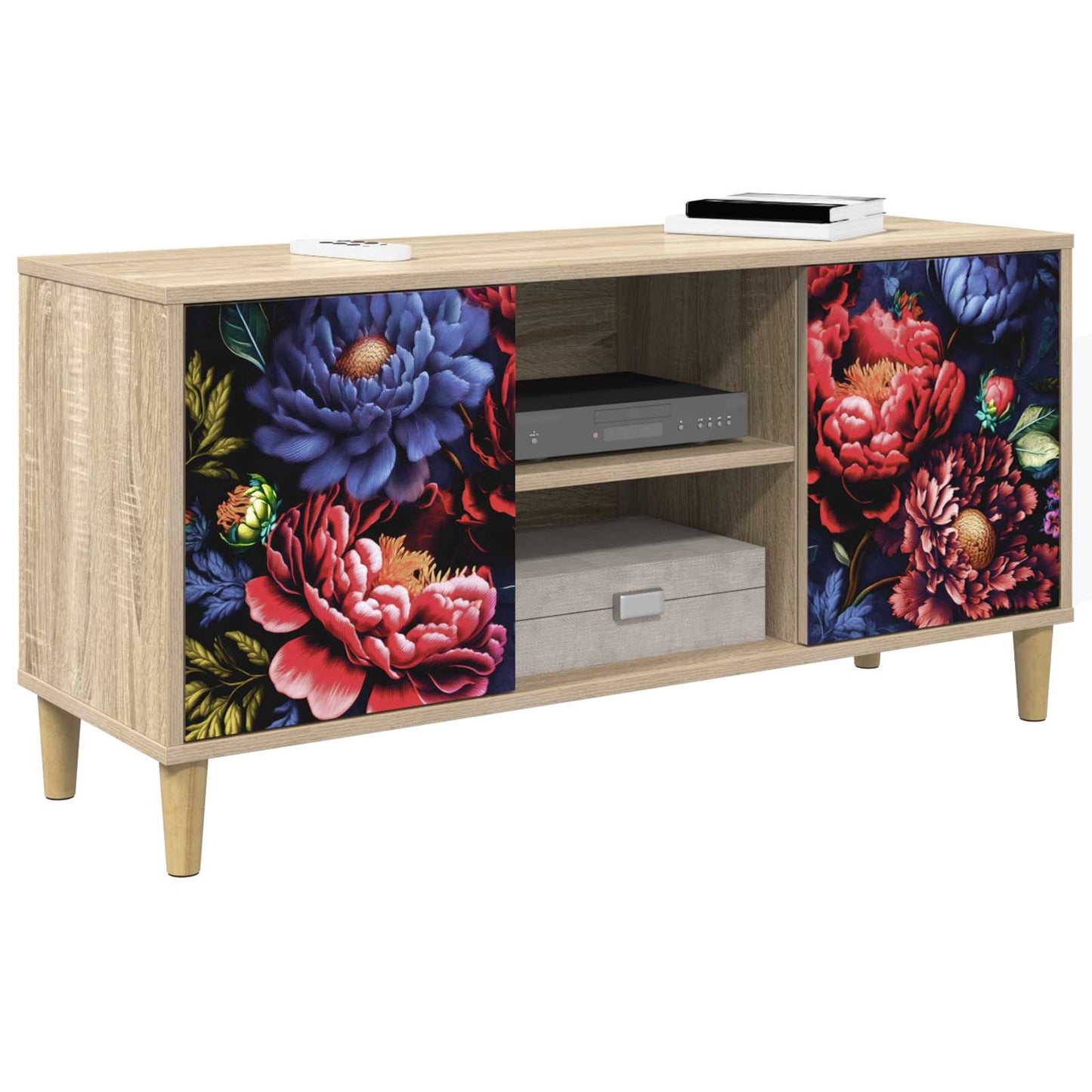 TV Cabinet KIEL 102 x 33 x 50 cm Sonoma Engineered Wood