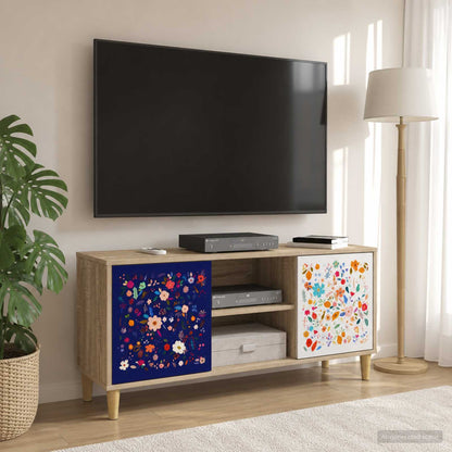 TV Cabinet MAINZ 102 x 33 x 50 cm Sonoma Engineered Wood