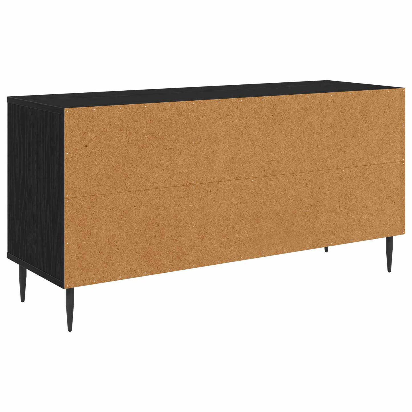 TV Cabinet GENNEP 102 x 33 x 51 cm Black Oak Engineered Wood