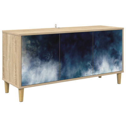 TV Cabinet RAALTE 102 x 33 x 50 cm Sonoma Engineered Wood