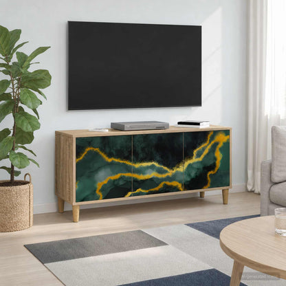 TV Cabinet WIJHE 102 x 33 x 50 cm Sonoma Engineered Wood