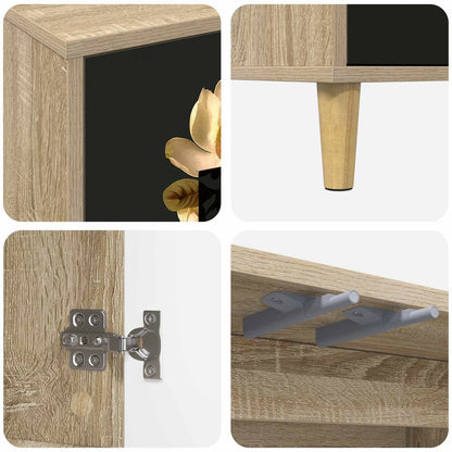 TV Cabinet BREMEN 102 x 33 x 50 cm Sonoma Engineered Wood
