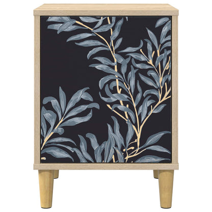 Bedside Cabinet DOKKUM Sonoma Oak 36 x 33 x 50 cm