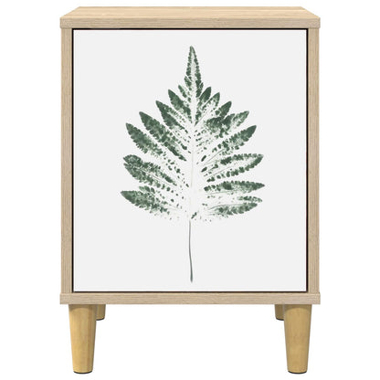 Bedside Cabinet HANAU 2 pcs Sonoma Oak 36 x 33 x 50 cm