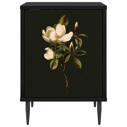 Bedside Cabinet BREMEN 2 pcs Black Oak 36 x 33 x 51 cm
