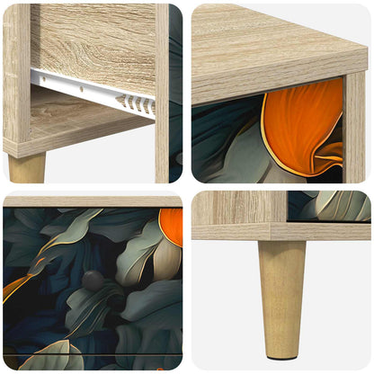 Bedside Cabinet LOCHEM 2 pcs Sonoma Oak 36 x 33 x 60 cm