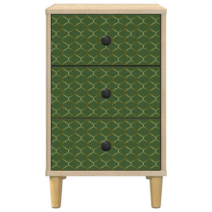 Bedside Cabinet GELEEN Sonoma Oak 36 x 33 x 60 cm