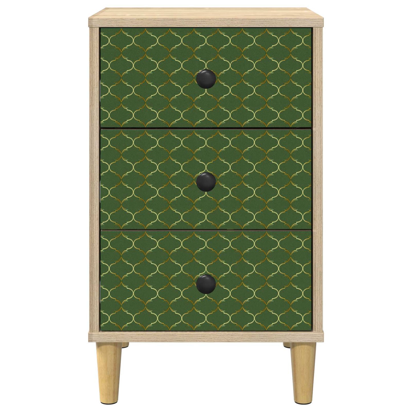 Bedside Cabinet GELEEN 2 pcs Sonoma Oak 36 x 33 x 60 cm