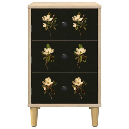 Bedside Cabinet BREMEN 2 pcs Sonoma Oak 36 x 33 x 60 cm
