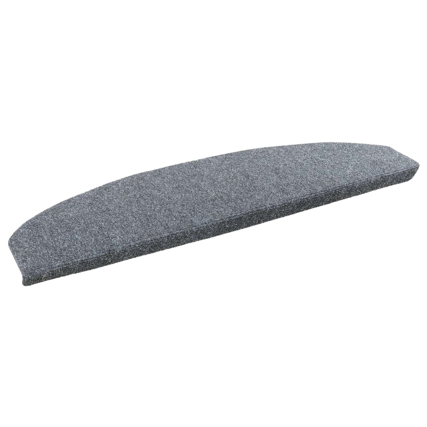Self-adhesive Stair Mats 15 pcs Light Grey 80 x 24.5 x 3.5 cm